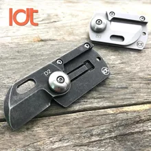 LDT собачья бирка мини складные ножи D2 Лезвие Ручка Кемпинг Открытый Нож C188 Тактический нож выживания карманный охотничий EDC инструменты