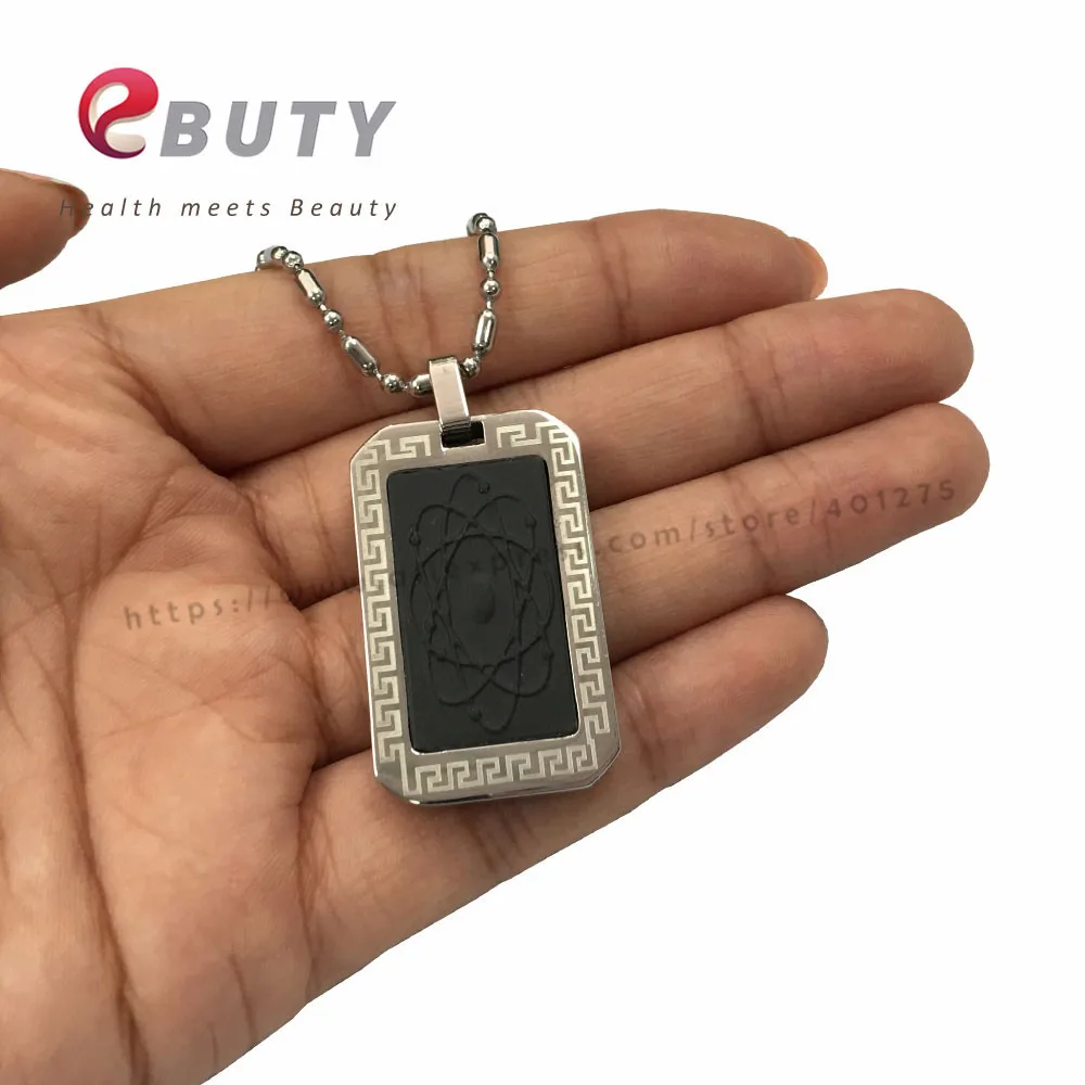 EBUTY кулон Quantum pendant Японская Технология Био Скалярные подвески, заряжающие энергией Подвески с цепочкой из нержавеющей стали и кристаллами подарочная коробка