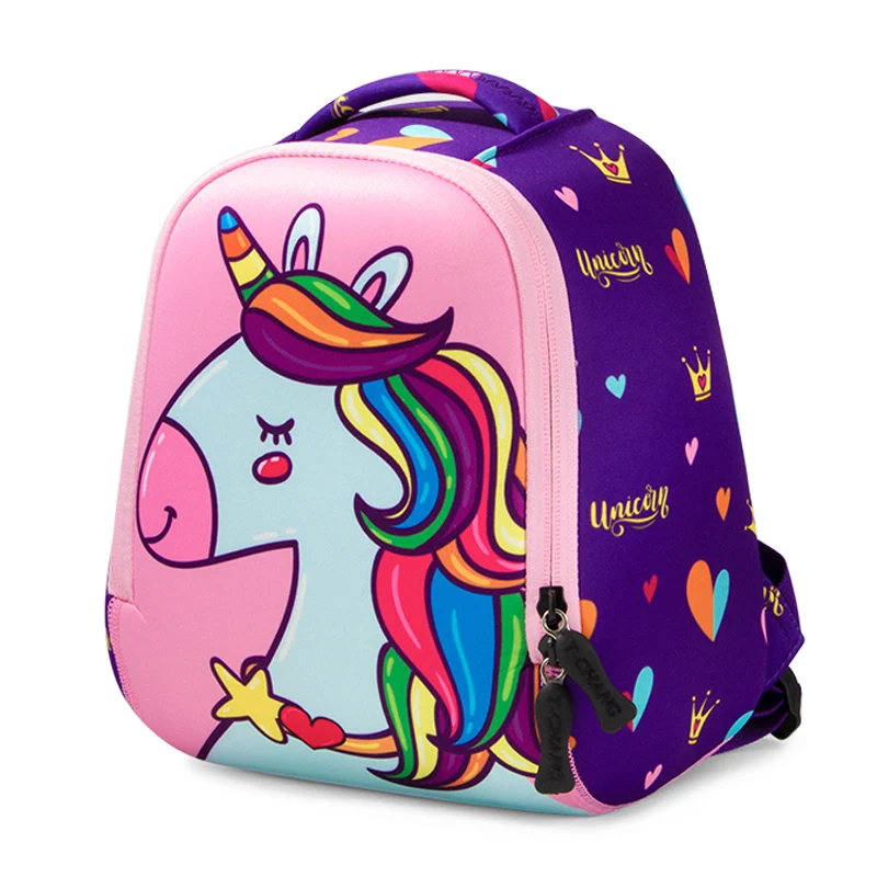 

Cute Unicorn Kids School Bags for Girls Creative Animals Design Waterproof 3 Size Child Schoolbag Boy School Backpacks Mochilas