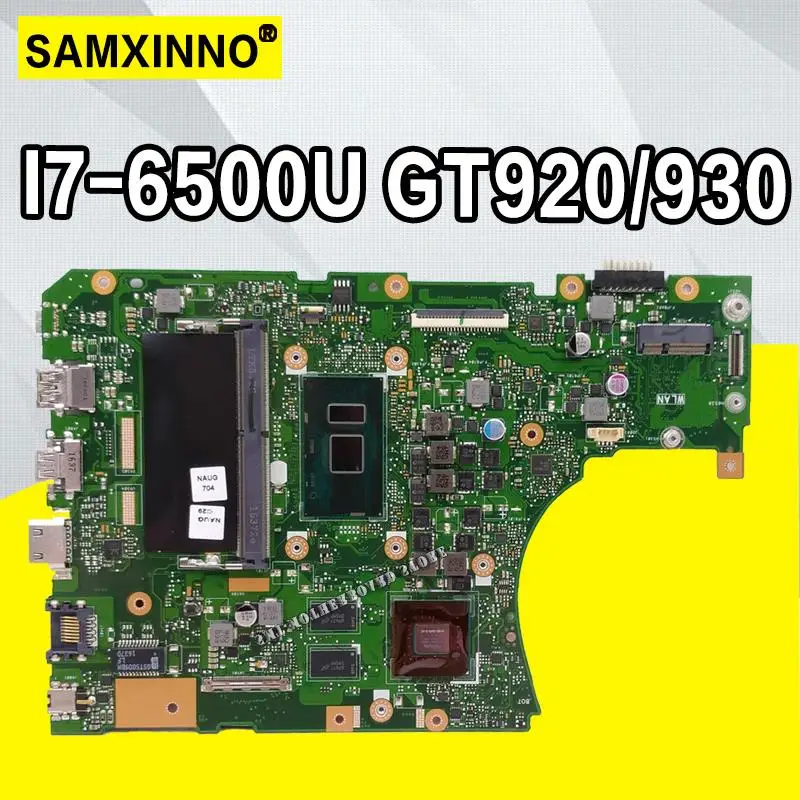 X556UJ X556UV материнская плата для For Asus X556U X556UF X556UR ноутбука I7 6500U GT920/GT930