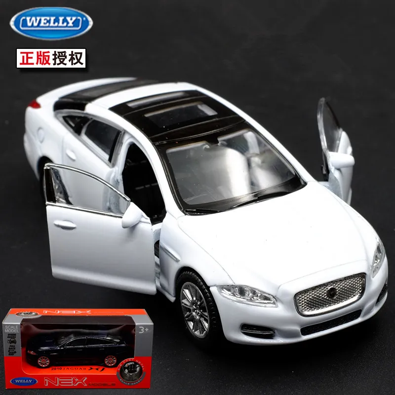 1pc 1 36 11 5cm delicacy WELLY 2010 Jaguar XJ roadster car alloy model home collection