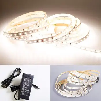 

95 CRI LED STRIP Light 450 LED chip per roll HIGH Brightness 2835 LED chip 6000K 4000K 3000K with 12v UL Listed Power Supply
