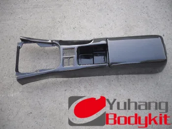 

Silvia Zenki Kouki 200SX 240SX Center Central Console Replacement Armrest Cover CF For S14/S14A RHD Carbon Fiber
