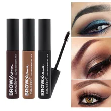 Новинка, хит, макияж для глаз, бровей, ТИНТ, гель, косметика, усилитель бровей, водостойкая, хна, тушь для бровей, макияж, набор с кистями