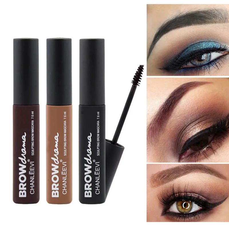 

New Hot Brand Make Up Eye Brow Tint Gel Cosmetics Eyebrow Enhancer Waterproof Henna Eyebrows Mascara Makeup Kit