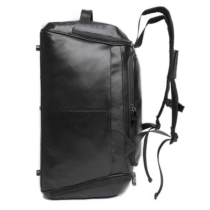 J.M.D мужская кожаная дорожная сумка винтажная дорожная сумка большая мужская дорожная сумка в деловом стиле с плечевым ремнем X-6010A