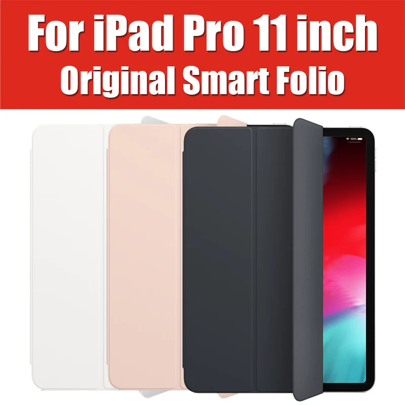 

MRX72FE/A 2018 11 inch Original Style Smart Folio For iPad Pro 11 Case Folio Magnetic Flip Cover Leather