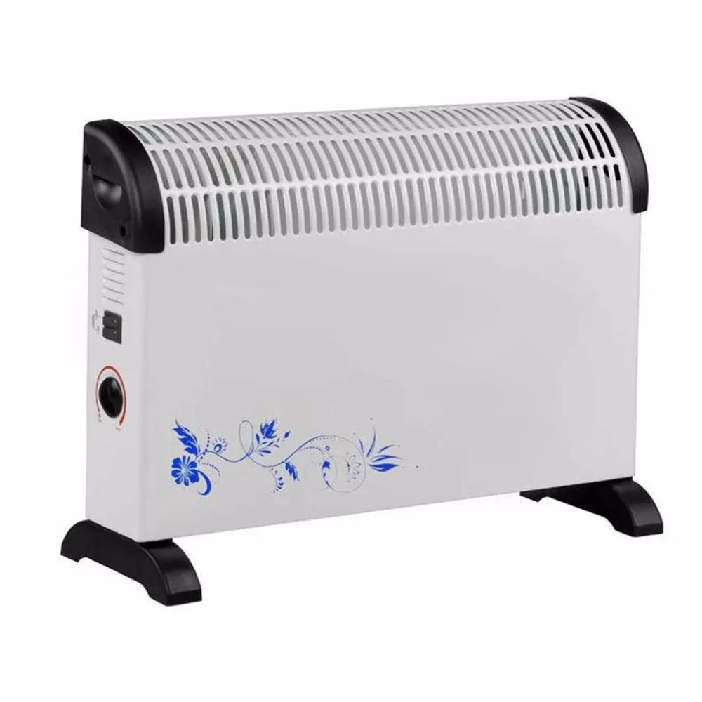 

Warm Air Blower 2000W Low Noise Electric Air Heater Comfortable U Type Air Blowing Home Office Hotel Two Gears Electric Heater