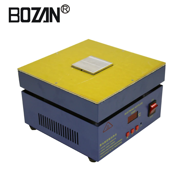 

Mini Preheat Station Digital Constant Temperature Heating Platform 60x60mm For SMD LED BGA PCB IC Industrial Laboratory LCD BOZA