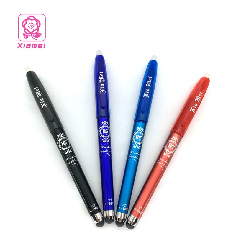 

Xiamei 4 Pcs Gel Pen 0.5mm Erasable Pen Student Writing Stationery Multi-functional Screen Pen