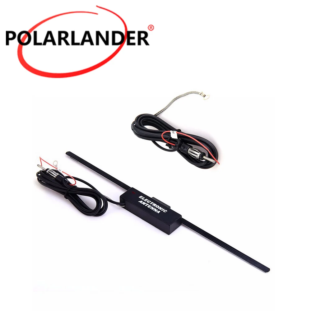 Polarlander 12V радио антенна усилитель электронный авто лобовое стекло антенны de