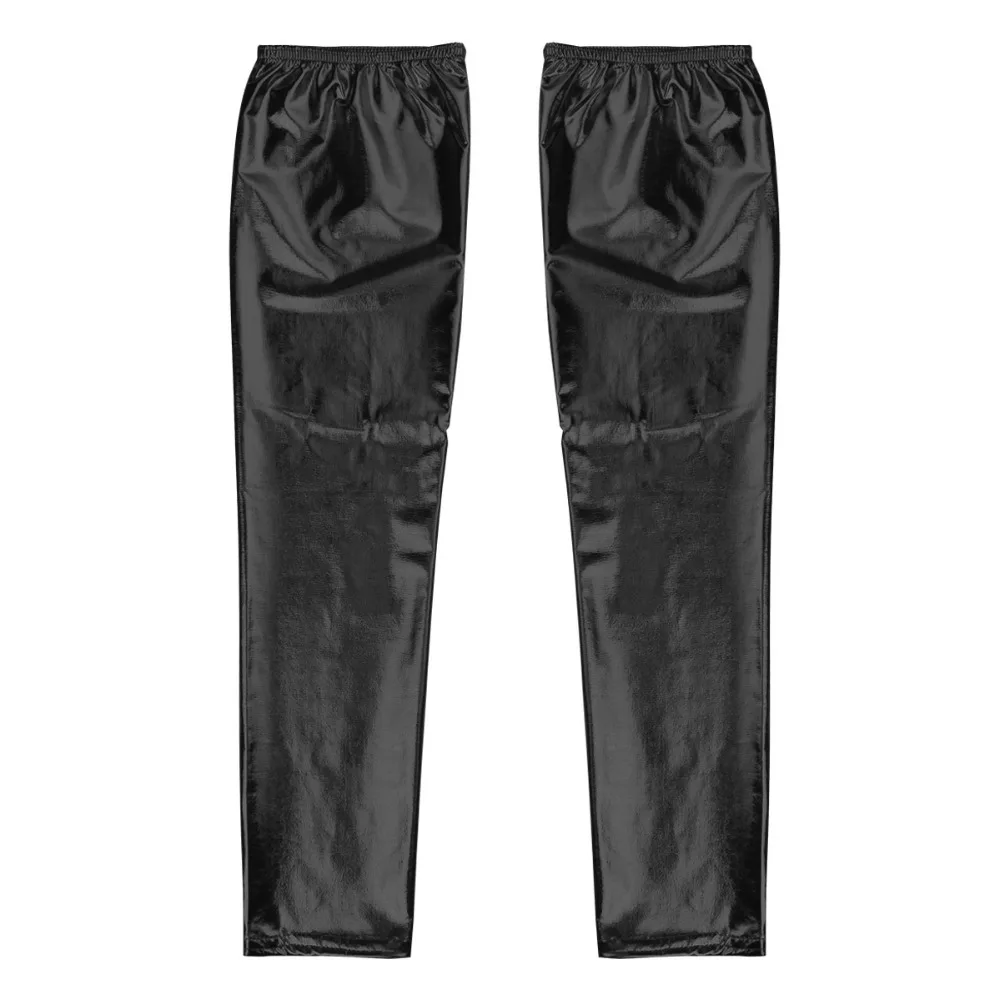 1 пара женских колготок Wetlook, блестящие эластичные колготки без ног, чулки, костюмы для сцены, для модных женщин, s