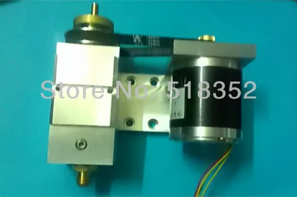 Rotating Assembly Set for Baoma EDM Drilling Machine, including 27V DC Geared Motor Drive dia.55mm, Belt, Isolator Plate Rotating Assembly Set for Baoma EDM Drilling Machine, including 27V DC Geared Motor Drive dia.55mm, Belt, Isolator Plate