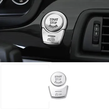 

For BMW F10 F20 F21 F30 F34 F07 F52 F25 F26 F15 F16 E70 E71 G30 G38 ENGINE START STOP Switch Button Trim