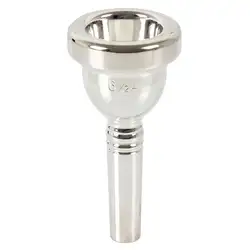 8X серебро большая ручка Beginer Alto мундштук для тромбона 6 1/2AL для Бах