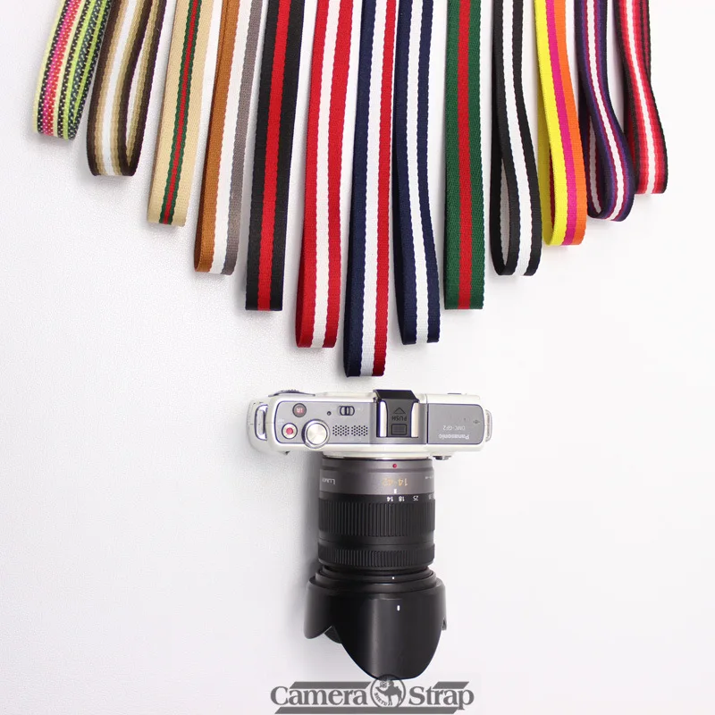 Горячий shetu тонкий серия Популярный плечевой ремень для камеры шейный ремень для canon nikon sony nex panasonic micro camera 13 цветов на выбор