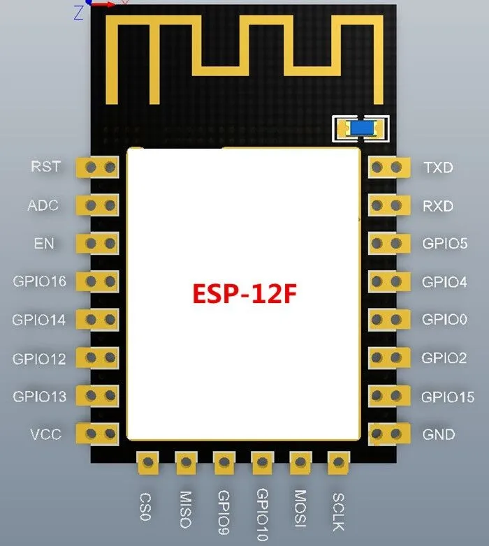 1 шт. ESP-12F(ESP-12E обновление) ESP8266 удаленный последовательный порт wifi беспроводной модуль ESP8266 4M Flash