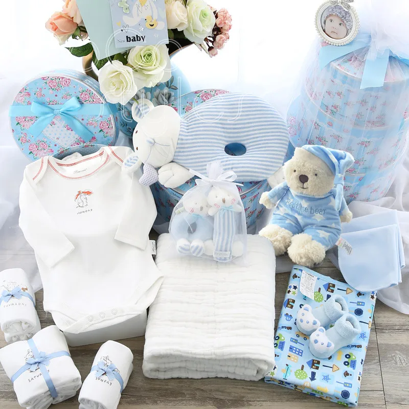 

Cocostyles personalized attractive distinctive lovley baby favors gift set box baby clothes for baby shower new born baby