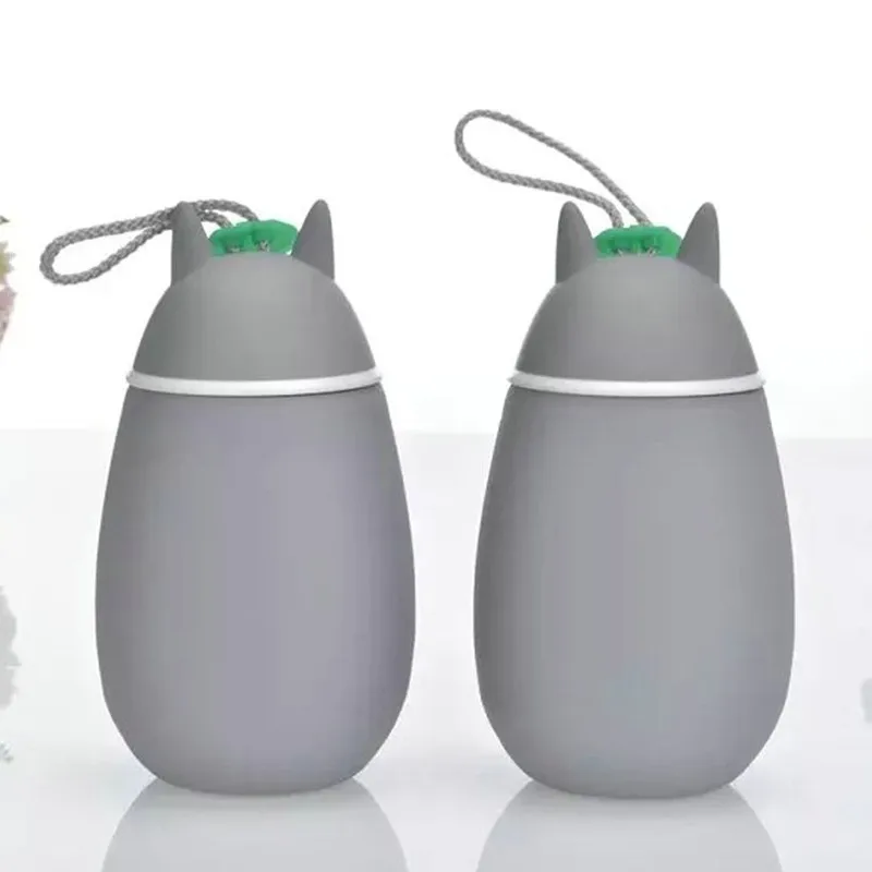 2016-Grey-Glass-Thermo-Bottle-Creative-Chinchilla-Vacuum-Flasks-Mug-New-Cartoon-Thermocup-Water-Bottle-250ML (1)