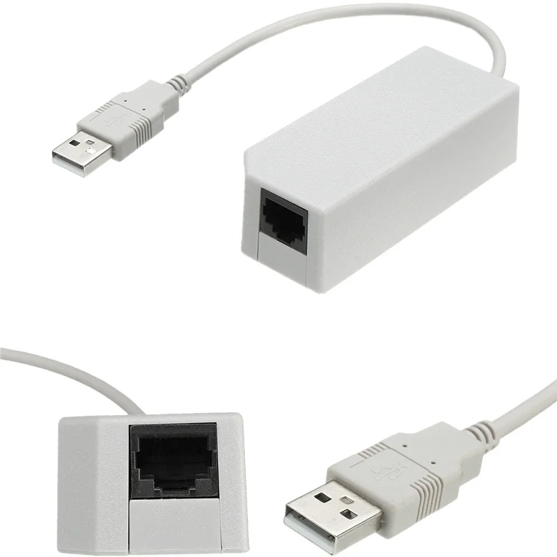 USB Интернет Ethernet LAN Сетевой разъем кабель подключи и играй для переключателя kingd NS для wii/U LAN сетевой адаптер высокая скорость
