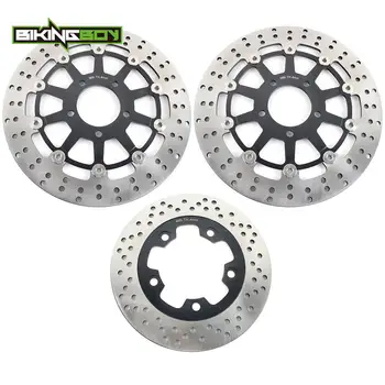 

BIKINGBOY GSX-R 600 750 97-03 GSXR 1000 01 02 TL 1000 R 98-03 TL 1000 S 1997-2001 00 99 K1 Front Rear Brake Discs Disks Rotors