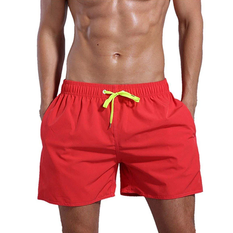 

Men's Sport Running Beach Short Board Pants Hot Sell Swim Trunk Pants Quick-Drying Movement Surfing Shorts Gym Swimwear For Male