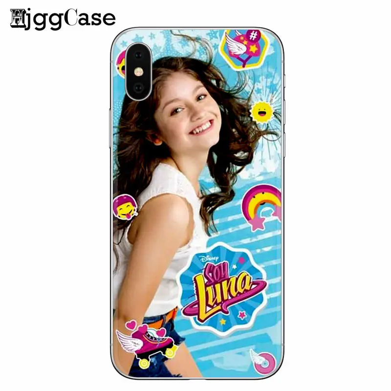 Чехол Soy Luna для iPhone 7 Plus мягкий силиконовый чехол из ТПУ Apple 8 6 6s X XS MAX XR 5S SE чехлы