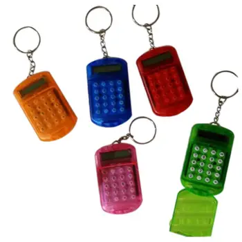 

Perfect-Battery Powered 8 Digits LCD Mini Calculator with Key buckle