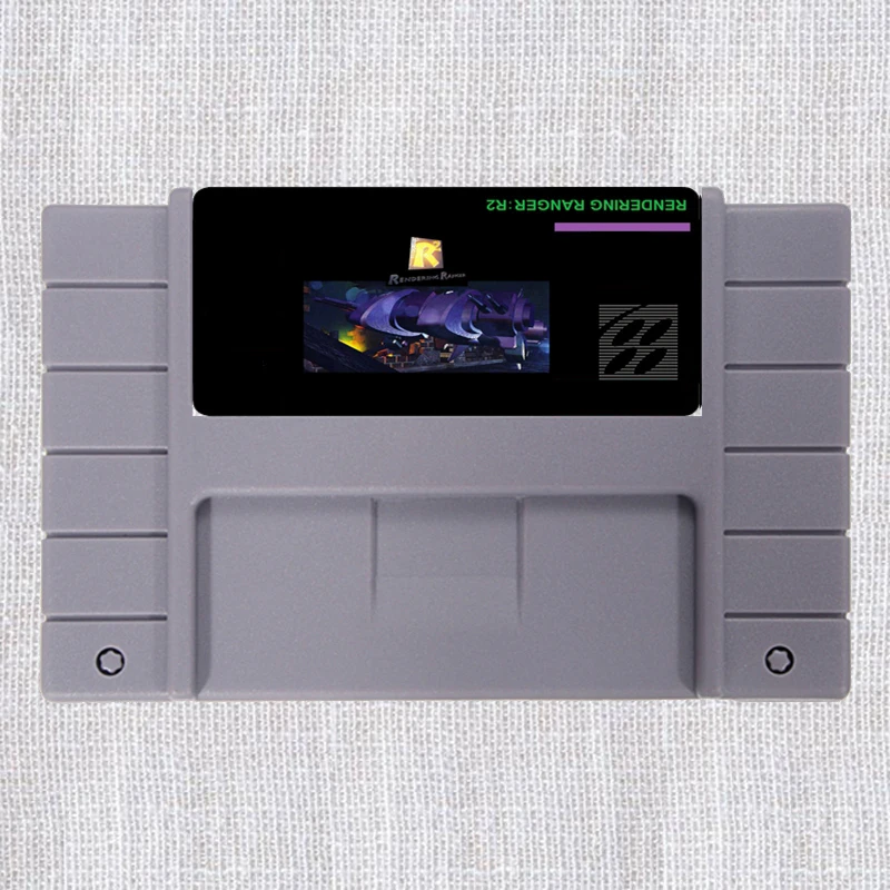 

Rendering Ranger R2 16 Bit NTSC Big Gray Game Card For USA Version Game Player