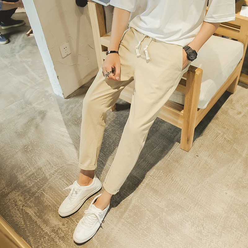 

Brand Casual Harem Pants Men Jogger Pants Men Fitness Trousers Male Chinese Traditional Harajuku 2019 Summer Clothe