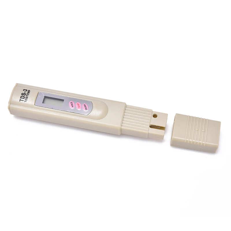 1 Pcs Digital LCD Water Quality Tester 0-9990 PPM Temp Portable 142mm x 23mm x 13mmTesting Pen Purity Filter TDS Meter