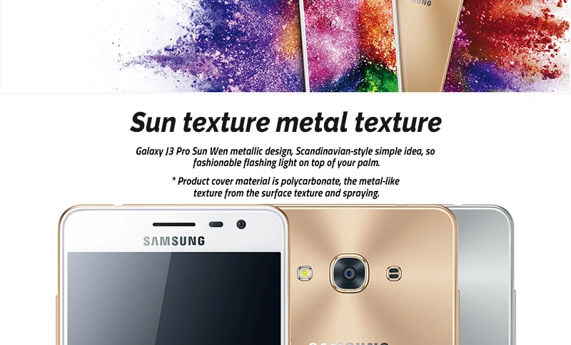 Original Samsung Galaxy J3 Pro J3110(2016)Quad Core 5.0Inch 2GB RAM 16GB ROM 8MP LTE Dual SIM Snapdragon Unlocked Mobile Phone buy refurbished iphone