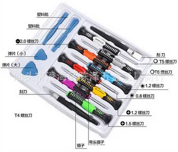

20 pieces 16 in 1 Mobile Phone Opening Repair Tools Screwdrivers Set Kit Precision For iPhone samsung