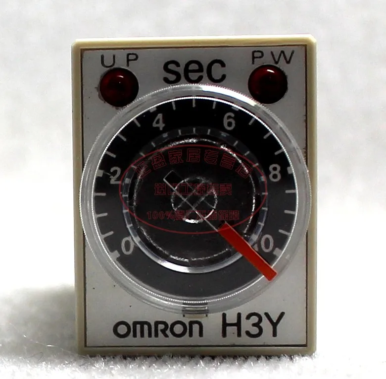 

Original Japan imported Omron OMRON time relay H3Y-2 DC24V 10S seconds