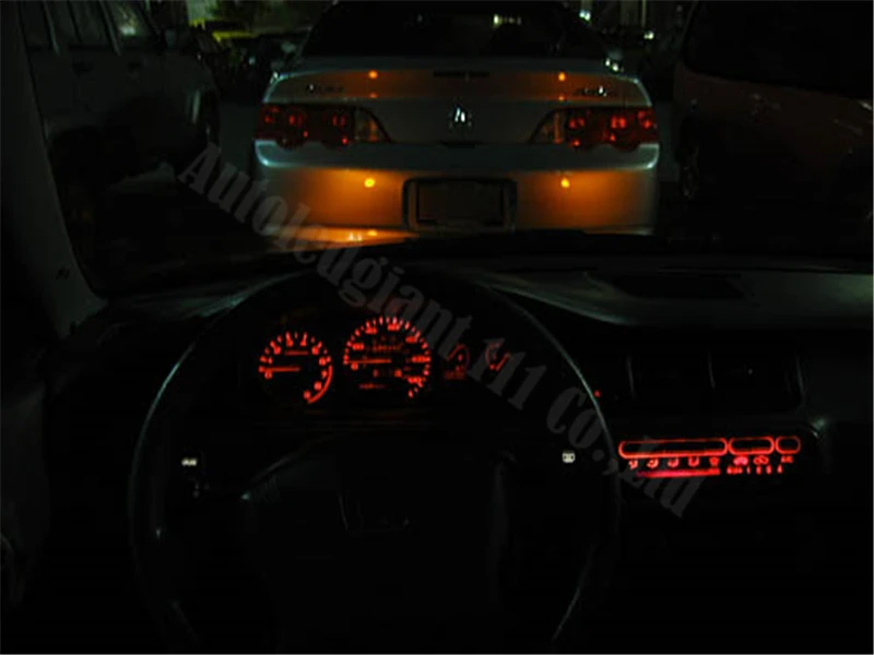 WLJHx Автомобильный светодиодный комплект для контроля температуры воздуха, белый, синий, красный, зеленый, розовый, желтый, для Honda Civic EG 1994, 1993, 1992, 1995