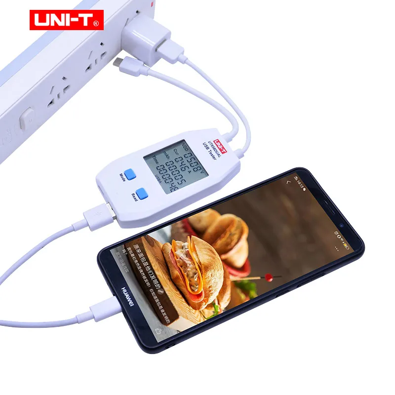 UNI-T UT658A/UT658C/UT658DUAL серия USB измеритель мощности цифровой измеритель напряжения/тока/емкости/энергии и сопротивления