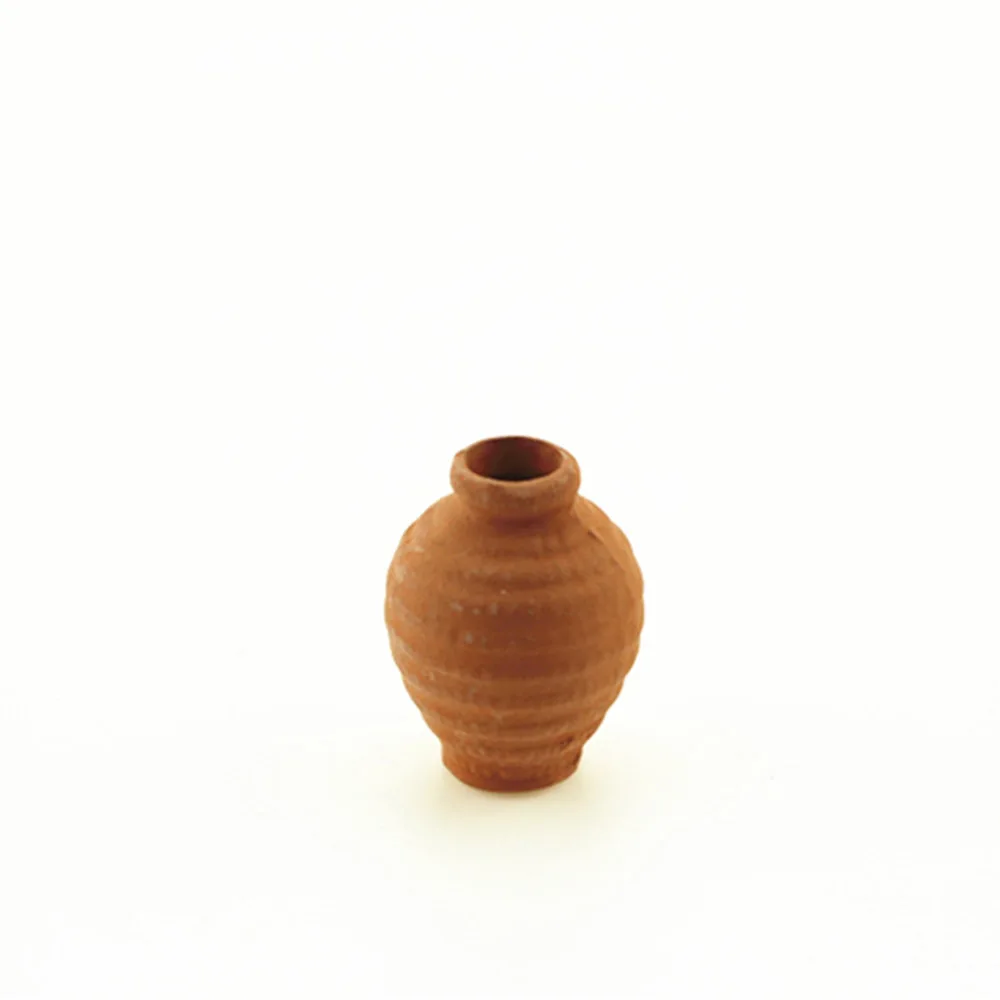 

1/12 Dollhouse Miniature Accessories Mini Ceramic Flowerpot Simulation Furniture Vase for Doll House Decoration