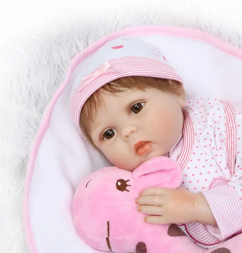 NPK reborn baby doll кукла винилсиликоновых из мягкой натуральной touch в же одежда как pisture лучшие игрушки и подарок для детская