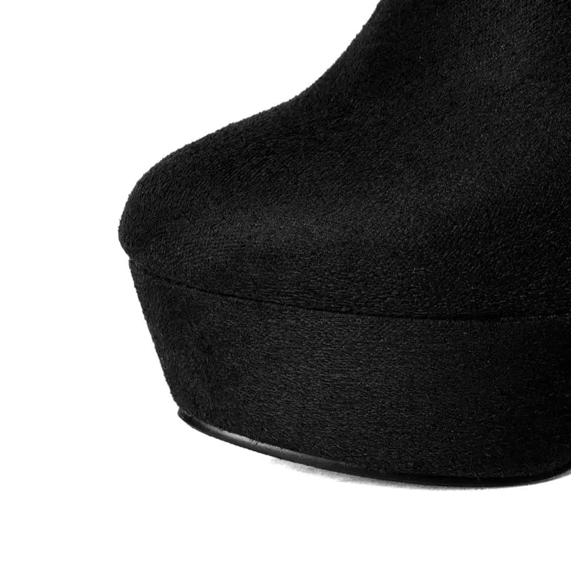 ASUMER/Большие размеры 34-43, новинка, модные женские туфли Сапоги выше колена высокого качества; женские облегающие эластичные сапоги женская обувь