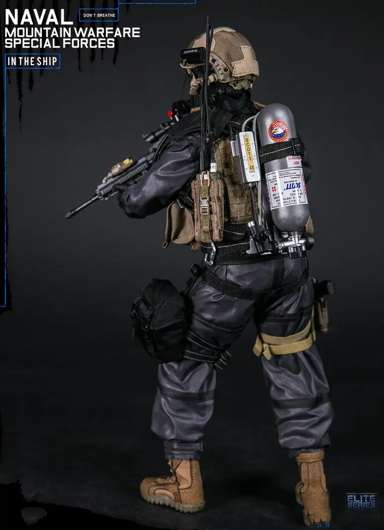 DAM 78051 1/6 DAMTOYS Военная горная война Коллекционная экшн фигурка спецназа для