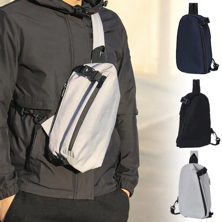 

xiniu Crossbody Bags for Men Messenger Chest Bag Pack Casual Bag Oxford Single Shoulder Strap Pack 2018 New Fashion