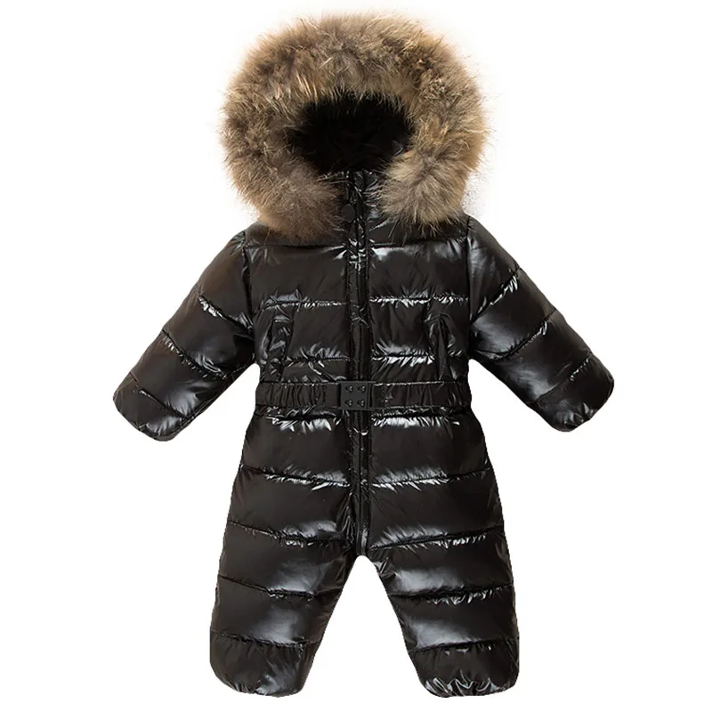 

Cold Winter Children Jumpsuit Toddler Baby overalls Romper down kids boys Snowsuit warm hooded Baby Girls Costume Coveralls