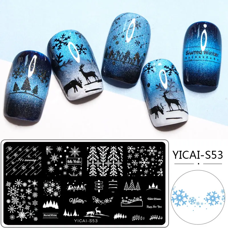 

1pc Nail Stamping Plates Nail Template 6.5*12.5cm Duck Dance Ancient Beauty Elk Stamp Nail Art Stamp Image Template