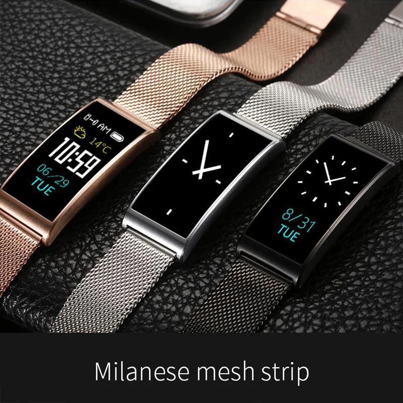 

X3 sports smart bracelet blood pressure heart rate monitor IP68 waterproof Bluetooth fitness tracker pedometer smart wristband