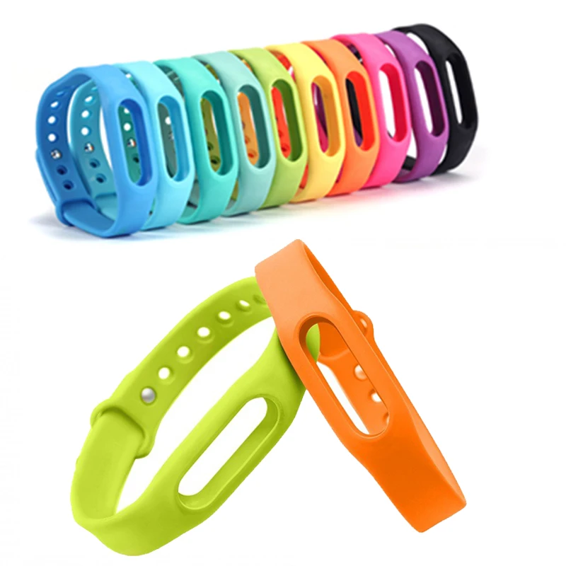 Moonbiffy Xiaomi Mi Группа 1 S силиконовый браслет ремень для браслета|xiaomi miband 1|mi band silicone