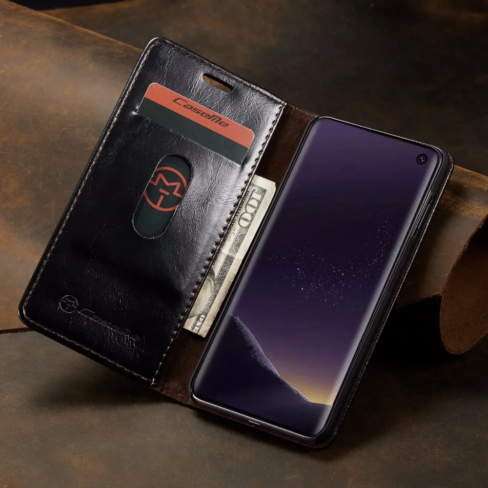 Чехол для samsung S10, чехол для samsung Galaxy S10 plus, Магнитный кожаный защитный чехол, чехол для Galaxy S10 Lite