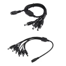 DC Мощность кабель-удлинитель провод 5,5x2,1 мм Женский на обоих концах для подключения внешних устройств к адаптер для сплитера питания кабель для CCTV Камера