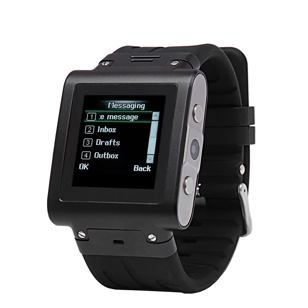  2018 New Aluminum SW838 Wrist Smart Watch Mobile Phone Touch Screen Waterproof GSM Quad Band Camera