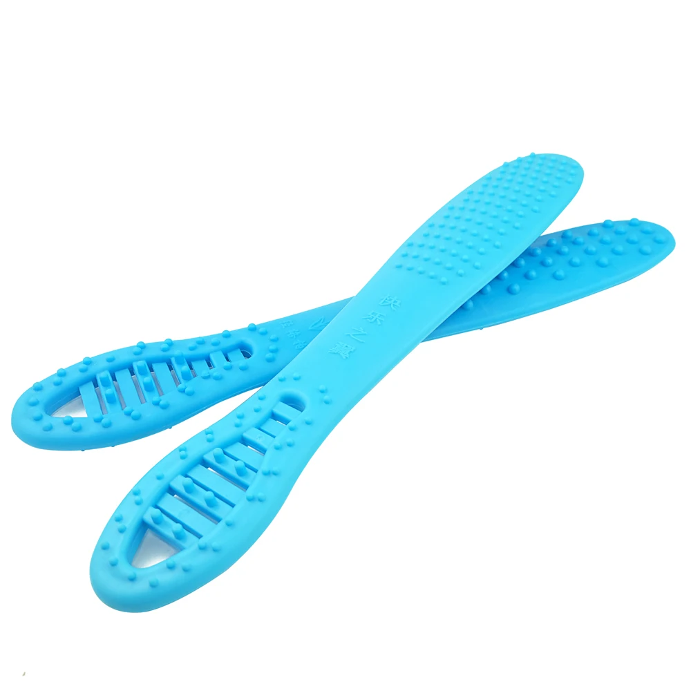 1pc Massage Stick Knocking Acupoint Soft Silicone Massager Acupuncture