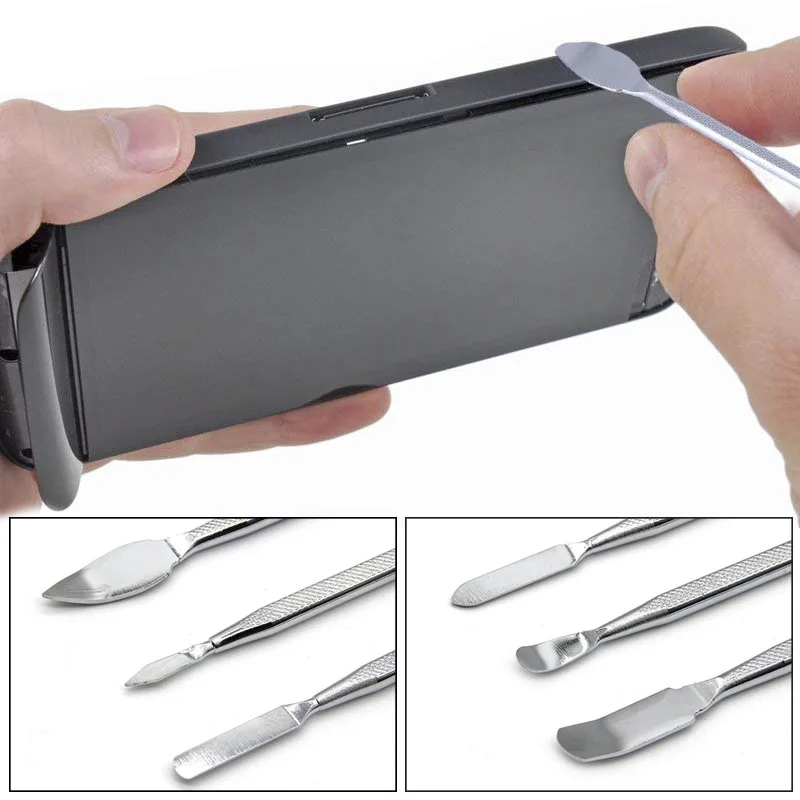 3pcs Universal Mobile Phone Repair Opening Tool Metal Disassemble